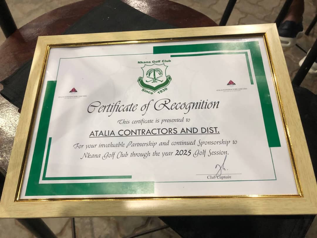 Atalia & Nkana Golf Club Partnership Event